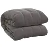 vidaXL Couverture lestée Gris 200x220 cm 13 kg Tissu