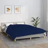vidaXL Couverture lestée Bleu 220x240 cm 15 kg Tissu