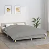 vidaXL Couverture lestée Gris 220x230 cm 11 kg Tissu