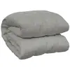 vidaXL Couverture lestée Gris 122x183 cm 5 kg Tissu