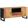 vidaXL Meuble TV 105x33,5x46 cm bois d'acacia solide et d'ingénierie