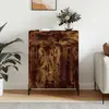 vidaXL Meuble TV 105x33,5x46 cm bois de manguier et d'ingénierie