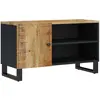 vidaXL Meuble TV 80x33x46 cm bois de manguier et d'ingénierie