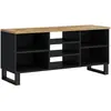 vidaXL Meuble TV 100x33x46 cm bois de manguier et d'ingénierie