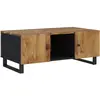 vidaXL Table basse 100x54x40cm bois de manguier solide et d'ingénierie