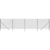 vidaXL Clôture en treillis métallique anthracite 1,8x10 m