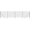 vidaXL Clôture en treillis métallique anthracite 1,6x10 m