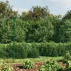 vidaXL Clôture en treillis métallique vert 2x25 m acier galvanisé
