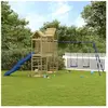 vidaXL Aire de jeux d'extérieur bois de pin imprégné