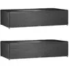 vidaXL Housses de salon de jardin 2 pcs 12 oeillets rectangulaire