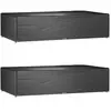 vidaXL Housses de salon de jardin 2 pcs 12 oeillets rectangulaire