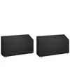 vidaXL Housses de banc de jardin 2 pcs 12 oeillets 210x70x70/88 cm PE