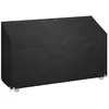 vidaXL Housse de banc de jardin 12 oeillets 210x70x70/88cm polyéthylène