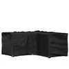 vidaXL Housse de salon de jardin en forme de L 12 oeillets 185x185x90cm