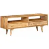 vidaXL Vidaxl Meuble Tv 110x30x41 Cm Bois Massif De Manguier