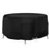 vidaXL Housse pour meubles de jardin 10 oeillets Ø260x90 cm rond