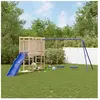 vidaXL Aire de jeux d'extérieur bois de pin massif
