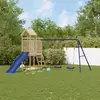 vidaXL Aire de jeux d'extérieur bois de pin massif