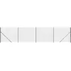 vidaXL Clôture en treillis métallique avec bride anthracite 2x10 m
