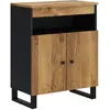 vidaXL Buffet avec 2 portes 60x33x75 cm bois massif de manguier
