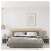 vidaXL Tables de chevet 2 pcs gris béton 43x36x50 cm