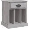 vidaXL Tables de chevet 2 pcs sonoma gris 43x36x50 cm