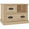 vidaXL Table de chevet chêne sonoma 60x39x45 cm