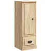 vidaXL Buffet haut chêne sonoma 36x35,5x103,5 cm bois d'ingénierie