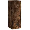 vidaXL Buffet haut chêne fumé 36x35,5x103,5 cm bois d'ingénierie