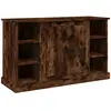 vidaXL Buffet Chêne fumé 100x35,5x60 cm Bois d'ingénierie