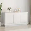 vidaXL Buffet blanc 102x35x55 cm bois d'ingénierie