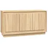 vidaXL Buffet chêne sonoma 102x35x55 cm bois d'ingénierie 831888