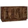 vidaXL Buffet chêne fumé 102x35x55 cm bois d'ingénierie 831890