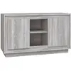 vidaXL Buffet sonoma gris 102x35x60 cm bois d'ingénierie