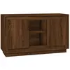 vidaXL Buffet chêne marron 102x35x60 cm bois d'ingénierie