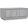 vidaXL Table basse sonoma gris 102x50x44 cm bois d'ingénierie