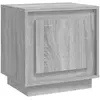 vidaXL Table de chevet sonoma gris 44x35x45 cm bois d'ingénierie