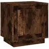 vidaXL Tables de chevet 2 pcs chêne fumé 44x35x45 cm bois d'ingénierie