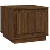 vidaXL Table basse chêne marron 51x50x44 cm bois d'ingénierie