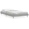 vidaXL Cadre de lit sonoma gris 90x200 cm bois d'ingénierie