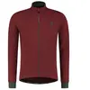Rogelli Essential Fietsjack Winter - Heren Fietskleding - Waterafstotend - Bordeaux - Maat XL
