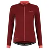 Rogelli Essential Fietsjack Winter - Dames Fietskleding - Bordeaux, Koraal - Maat L