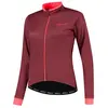 Rogelli Essential Fietsjack Winter - Dames Fietskleding - Bordeaux, Koraal - Maat S