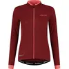 Rogelli Essential Fietsjack Winter - Dames Fietskleding - Bordeaux, Koraal - Maat XS