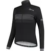 Rogelli Purpose Fietsjack Winter - Dames - Zwart, Wit - Maat L