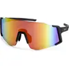 Rogelli Sabre Fietsbril - Sportbril - Unisex - Zwart/ Rood