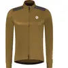 Rogelli Mono Fietsshirt Heren- Wielershirt met Lange Mouwen - Bruin - Maat 3XL