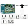 TECHBREY Guirlande Led Extérieure De 8 Ampoules Daku 6,5 M Blanc Chaud 2700k