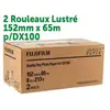Fujifilm Papier pour DE100-DX 250G Lustré 152x65m
