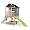 Exit Exit Maisonnette En Bois Loft 500 - Gris